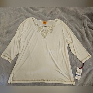 Ruby Rd 3/4 Sleeve